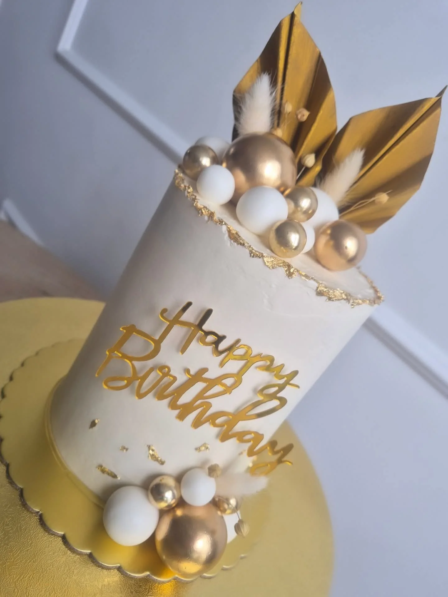 Gâteau élégant profil